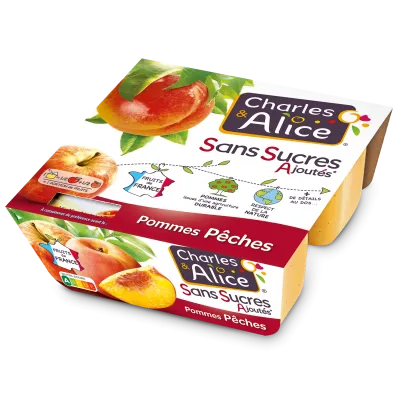 pommes peches
