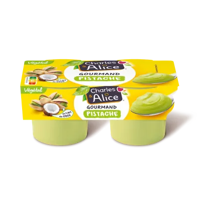 Charles&Alice desserts végéteaux  x2 - pistache - pack 3D