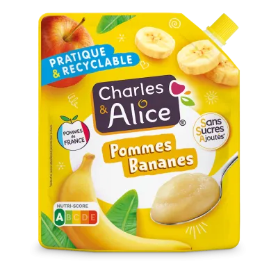 Poches familiales - charles et alice - Pommes Bannanes