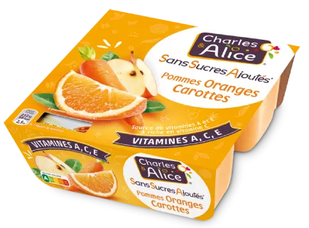 Pommes Oranges Carottes de Charles & Alice