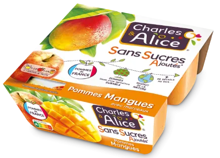 Pommes Mangues de Charles & Alice