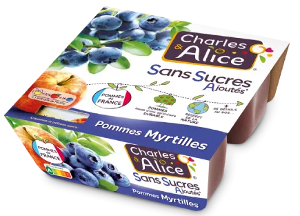 Pommes Myrtilles de Charles & Alice