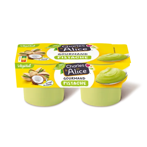 Charles&Alice desserts végéteaux x2 - pistache - pack 3D