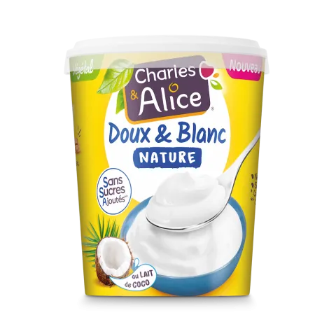 Charles & Alice Végétal Doux & Blanc 350g